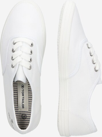 Sneaker low de la TOM TAILOR pe alb