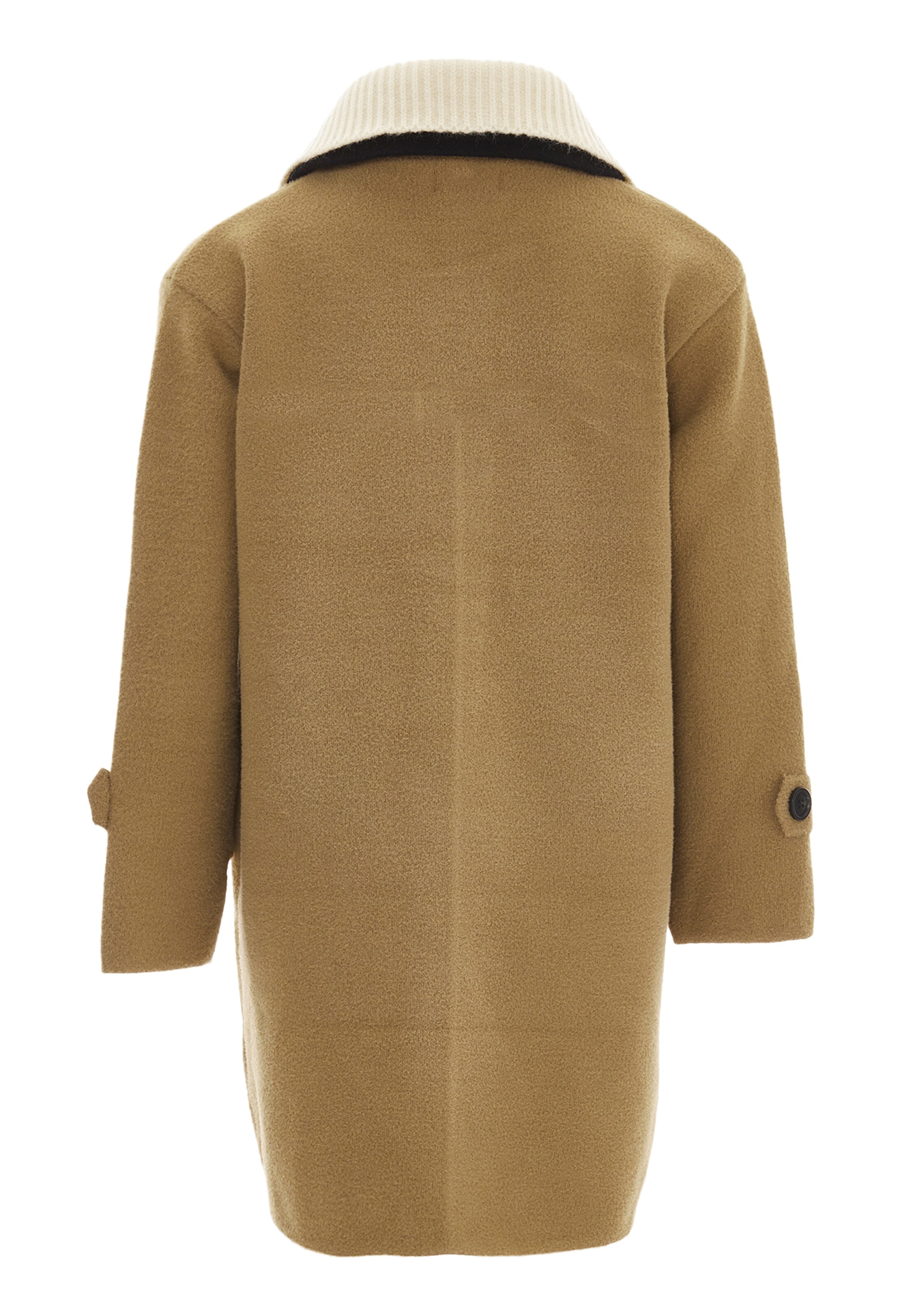 RISA Плетена жилетка в кафяво