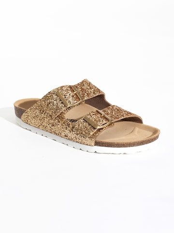 Bayton Pantolette 'Atlas' in Gold