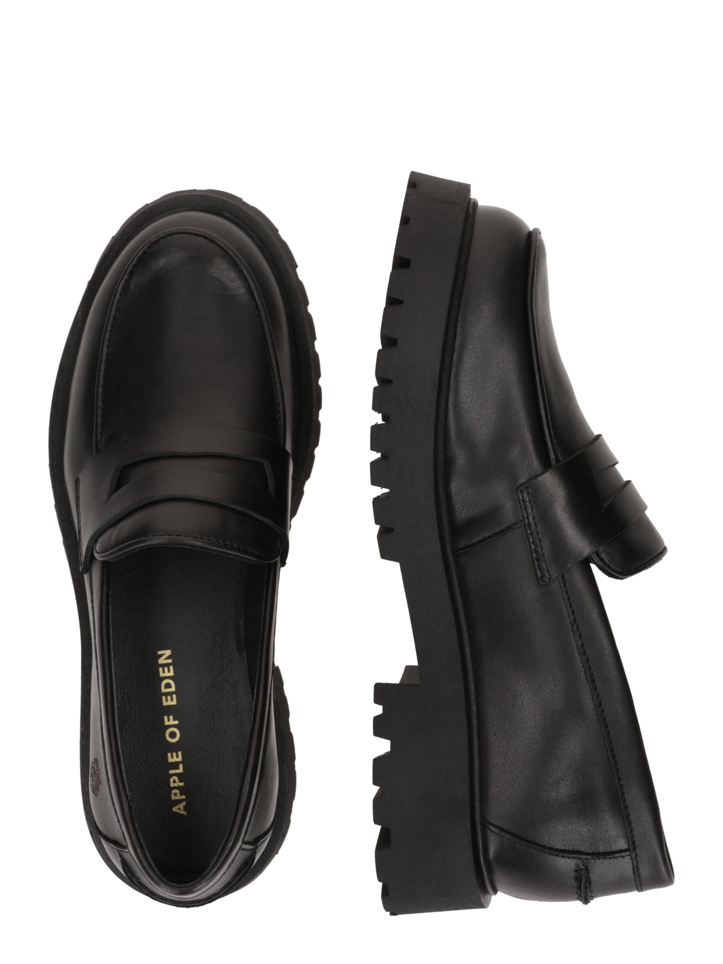 Apple of Eden Slip-ons 'GAIA' in Black