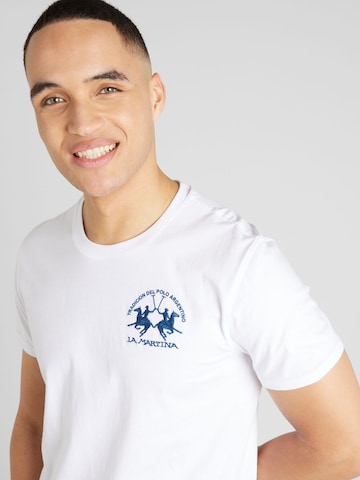 T-Shirt La Martina en blanc