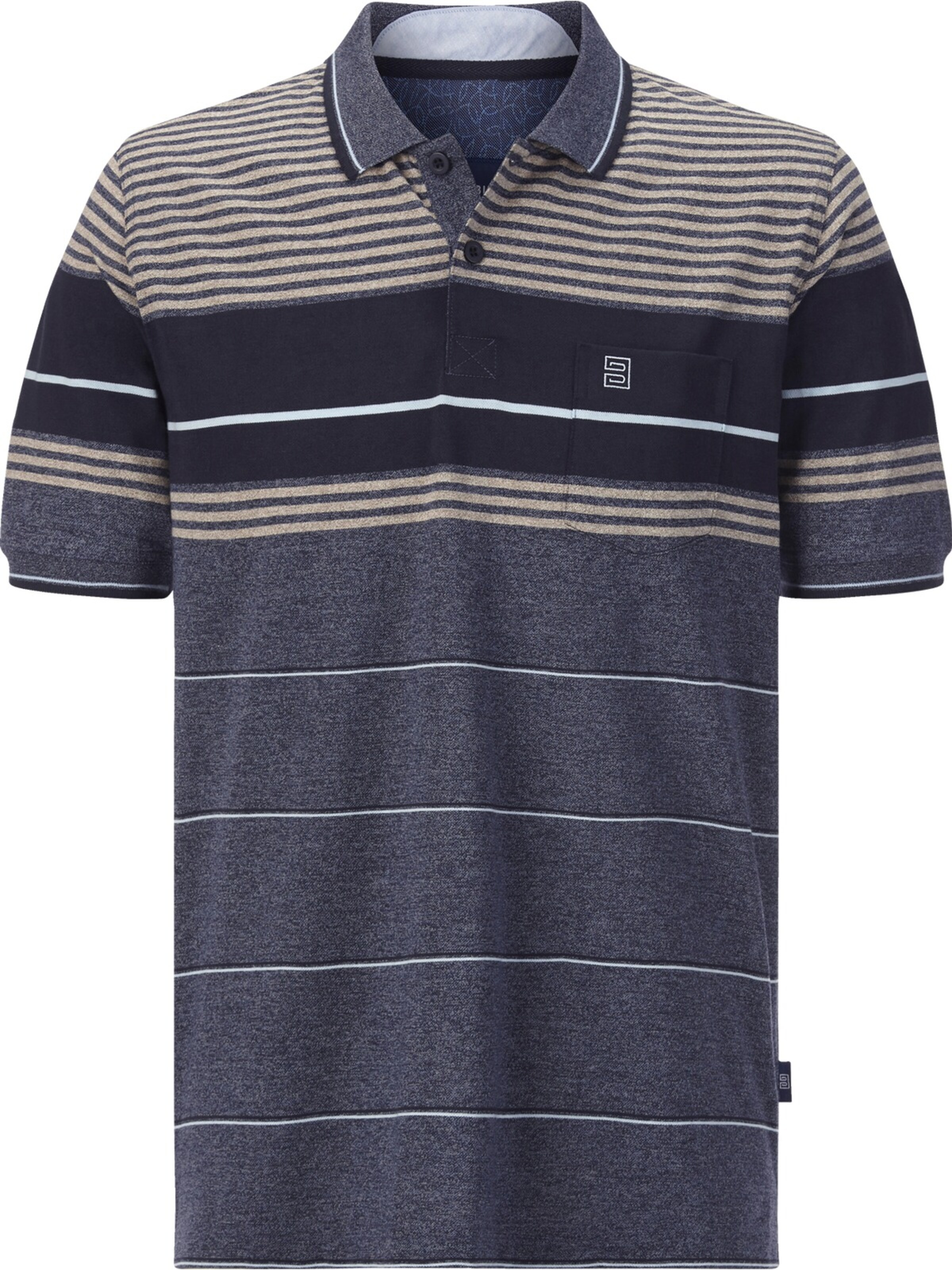 BABISTA Poloshirt in Blau: Vorderseite