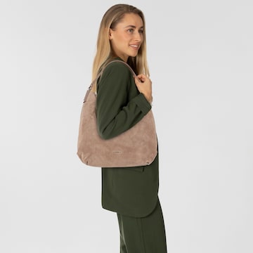 Sac bandoulière 'Rebekka' Coccinelle en gris