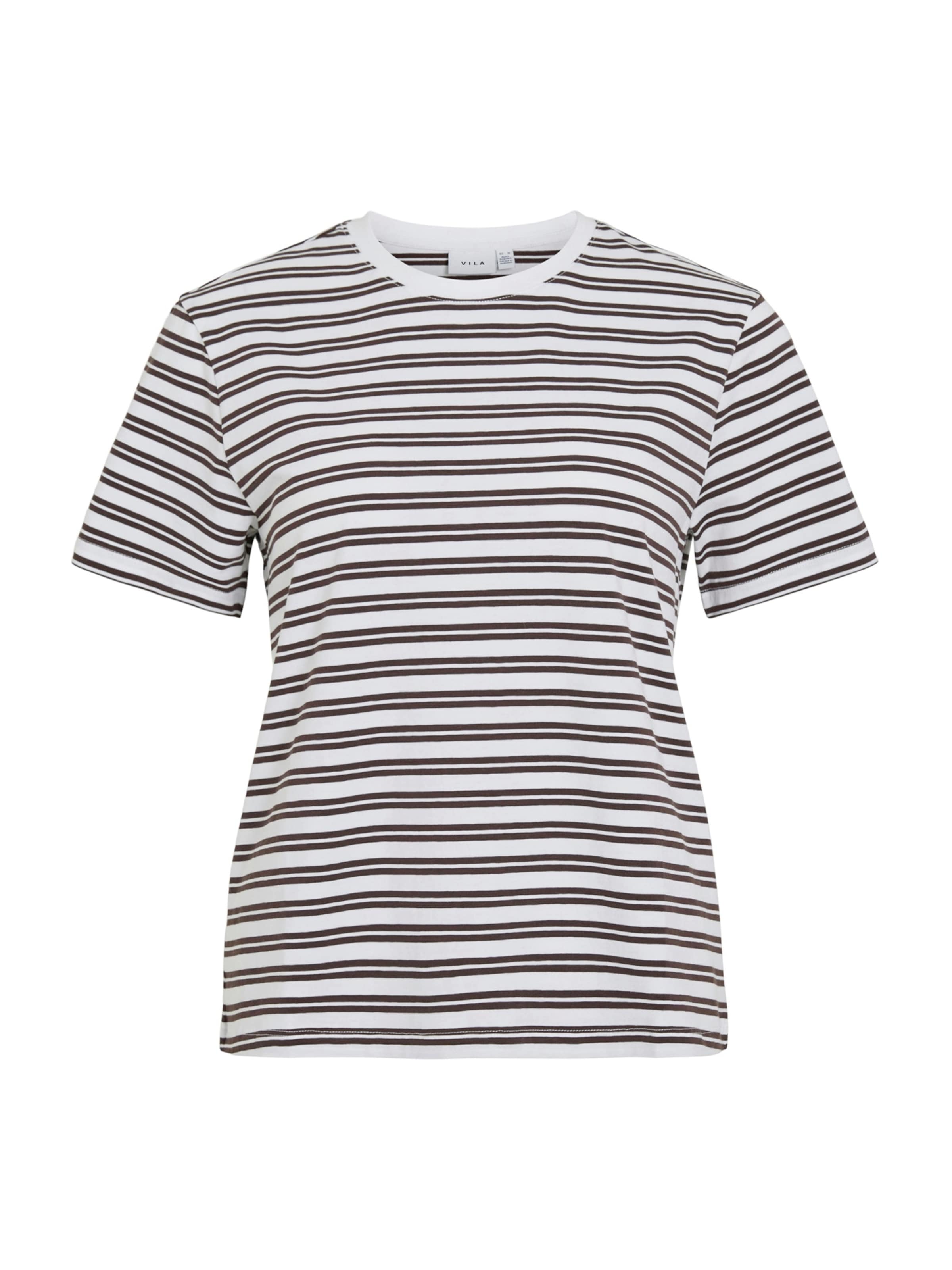 T-shirt 'VINORA' VILA en marron : devant