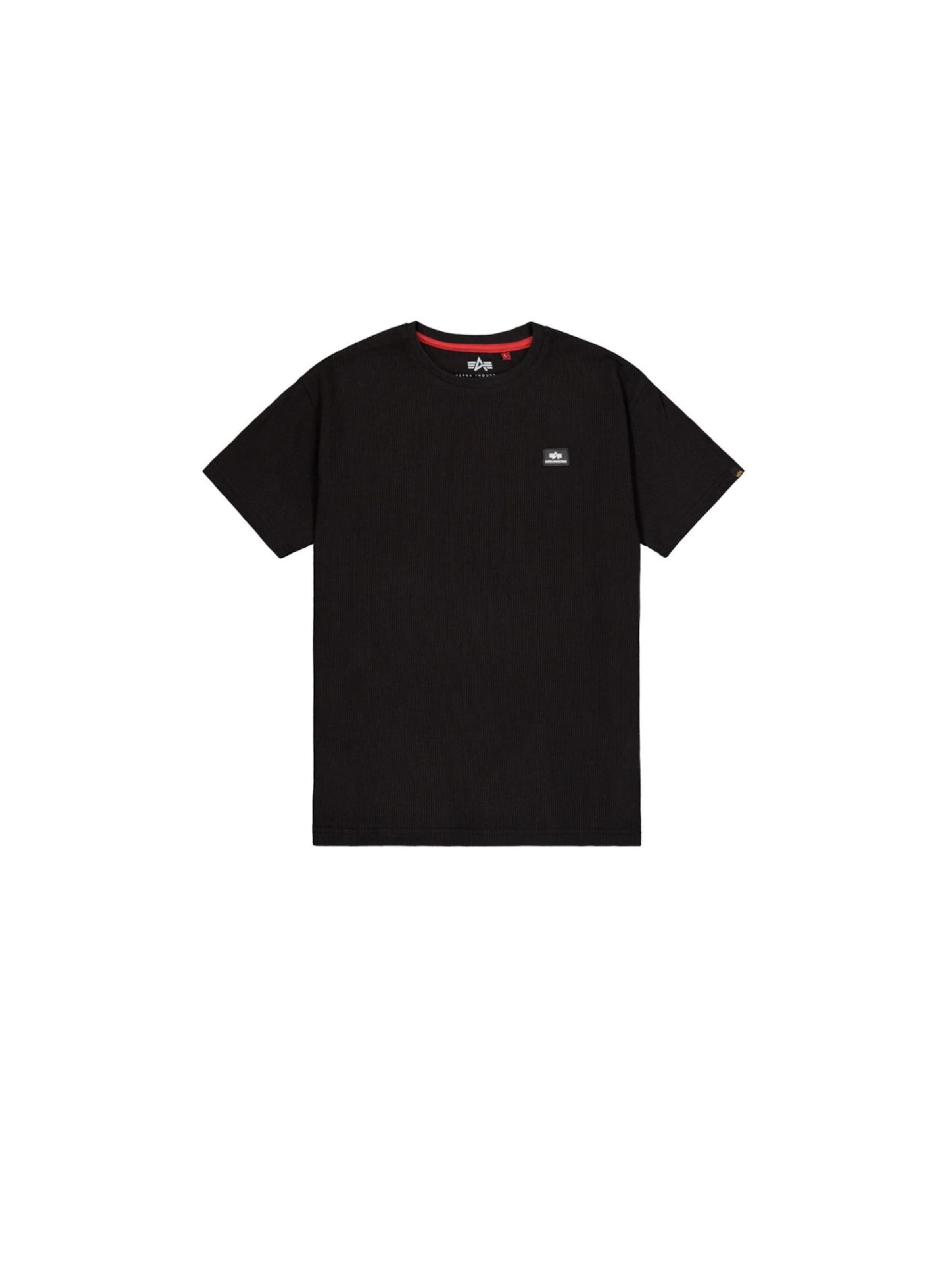 ALPHA INDUSTRIES Shirt in Black, Item view
