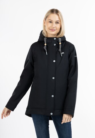 Schmuddelwedda Winterjacke in Schwarz: predná strana