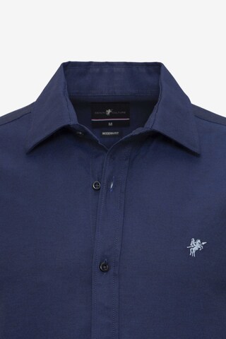DENIM CULTURE - Ajuste regular Camisa 'Jon' en azul