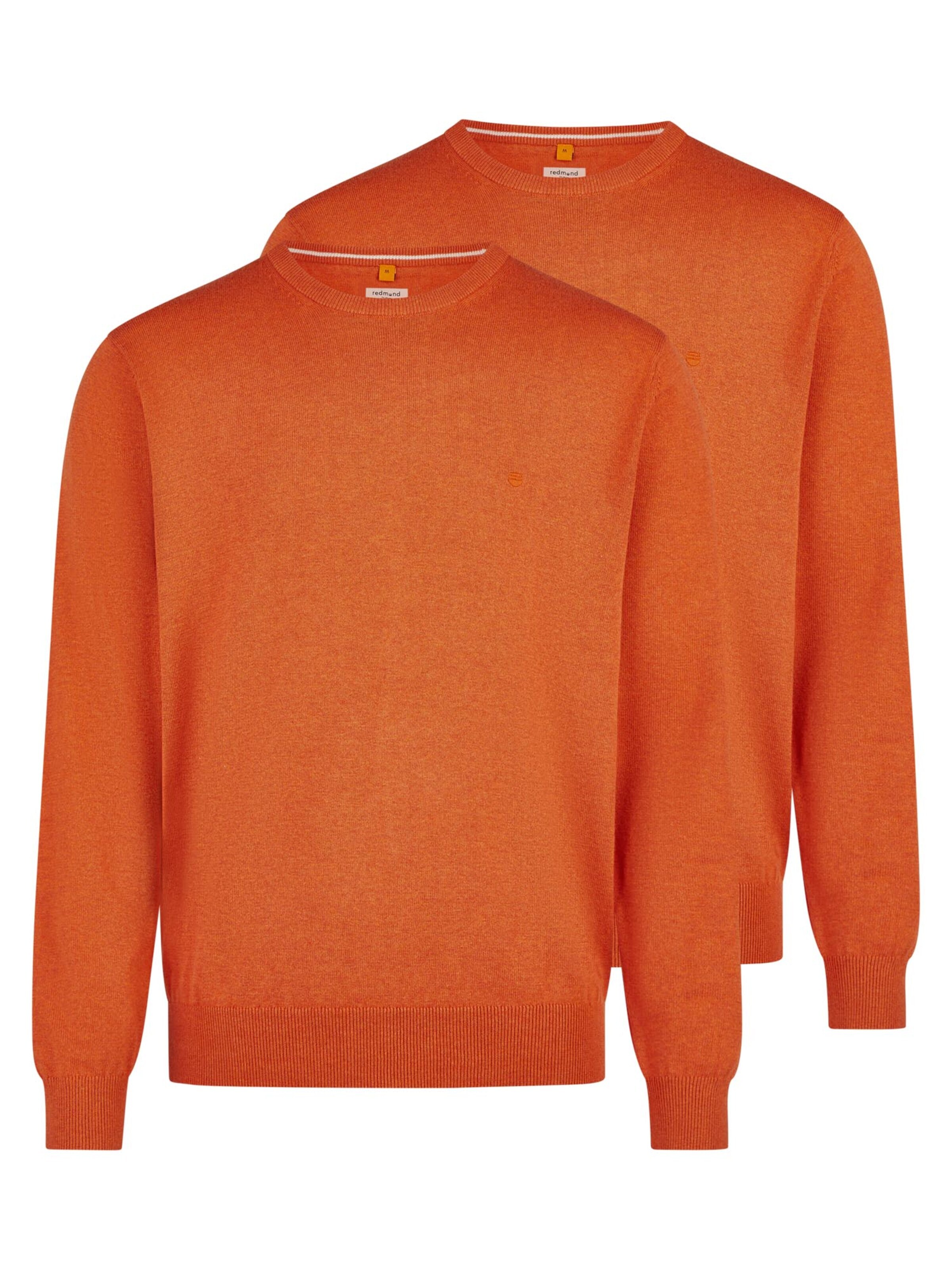 redmond Sweater 'Basic' in Orange: front