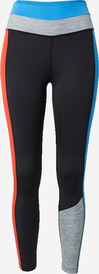 NIKE Urheiluhousut värissä sininen / meleerattu harmaa / punainen / musta, Tuotenäkymä