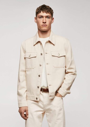 MANGO MAN Between-Season Jacket 'henry' in Beige: front