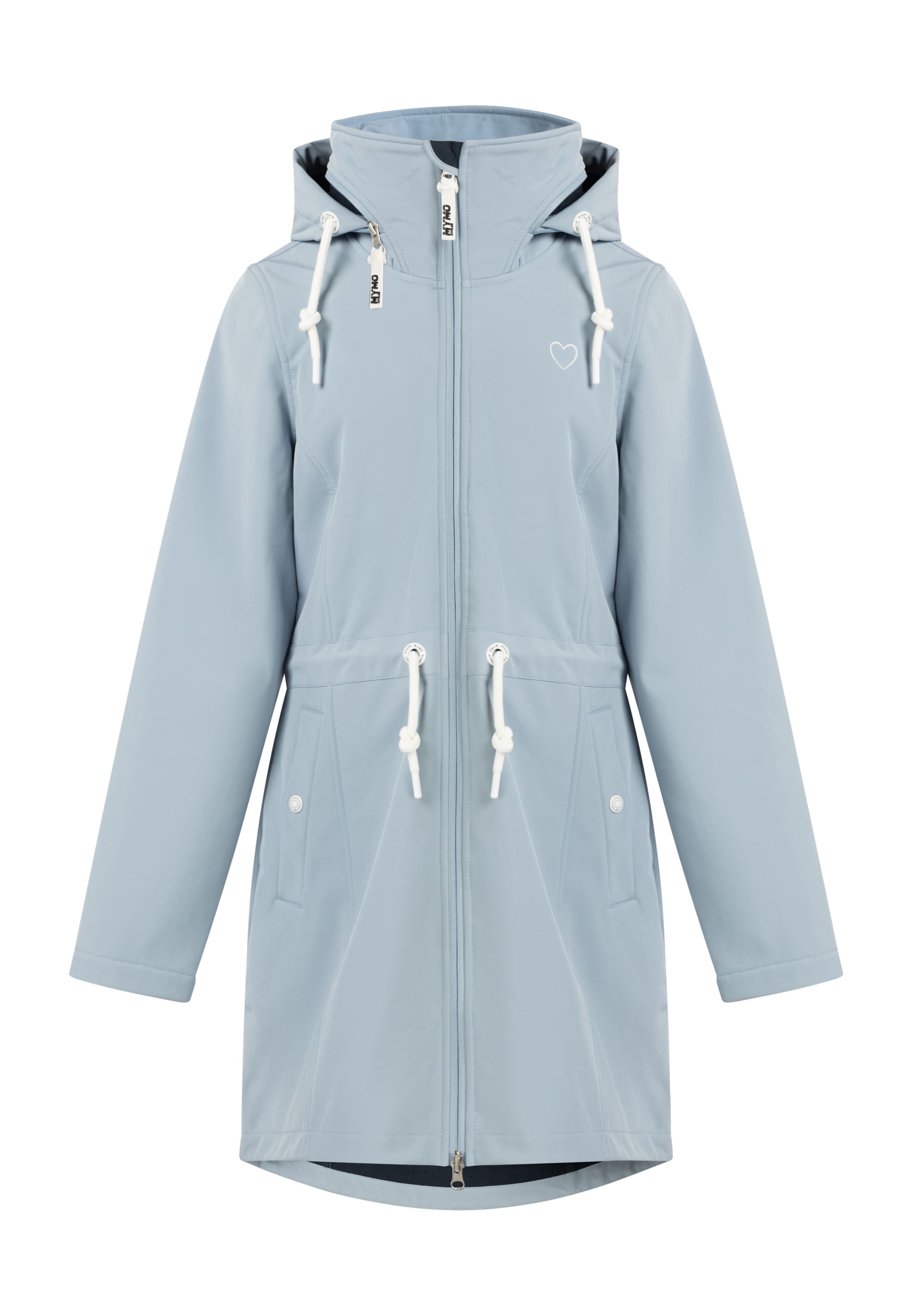 myMo ATHLSR Функционално палто в синьо: отпред