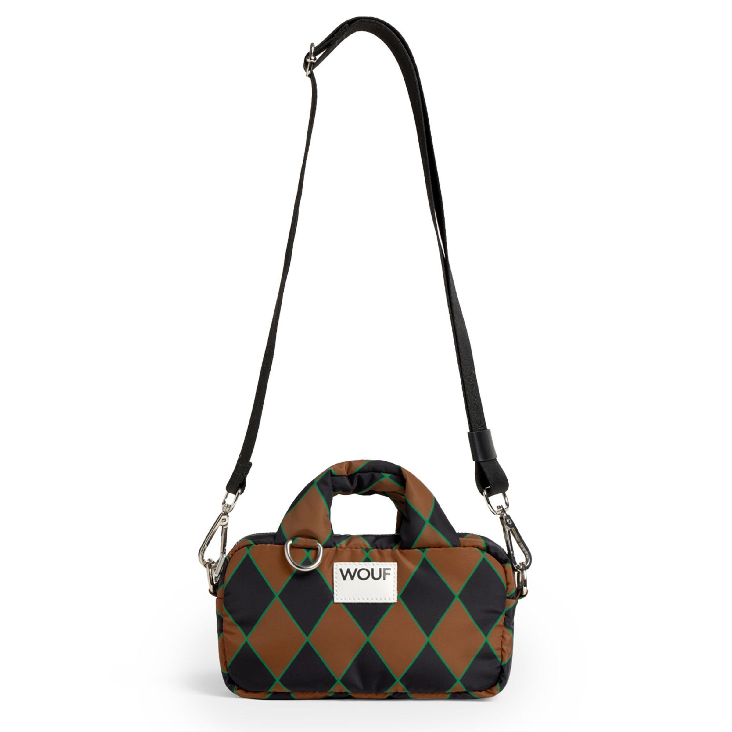 Wouf Handbag 'Studio' in Brown: front