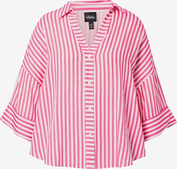 Ulla Popken Bluse in Pink: Vorderseite