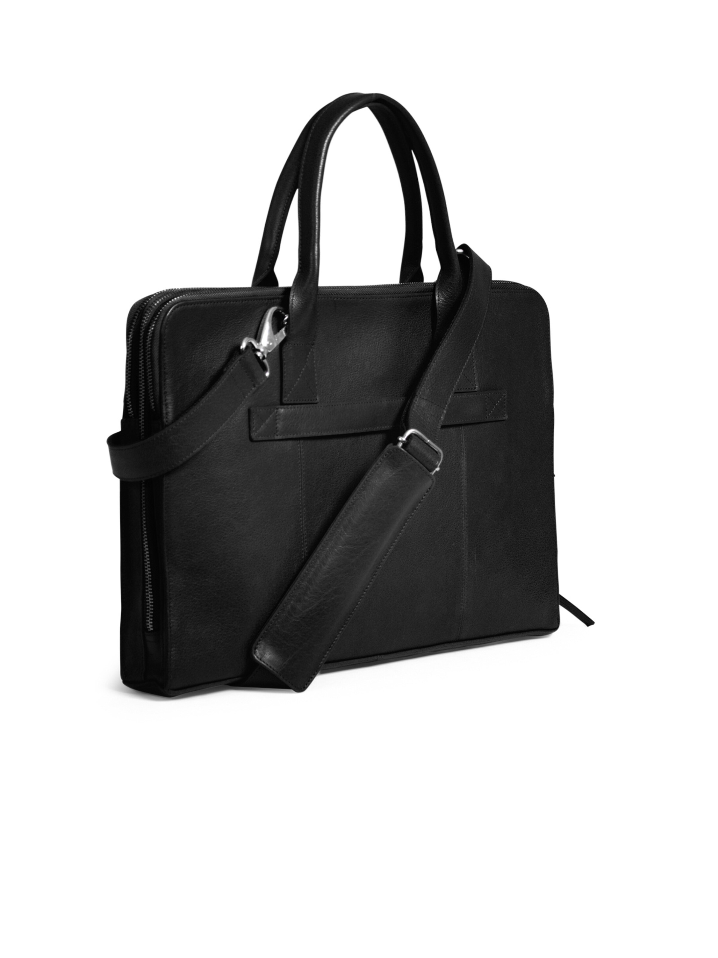 Porte-documents 'Clean Brief 3 Room' still Nordic en noir