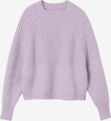 MANGO Sweater 'Serena' in Purple