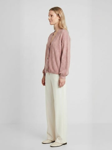 Cardigan ' Pen ' Opal Studio en rose