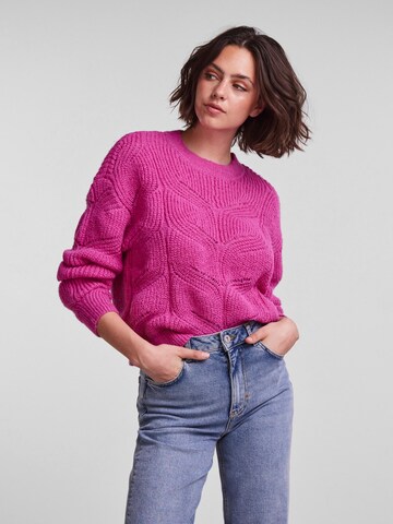 PIECES Sweater 'Cornelia' in Pink: front