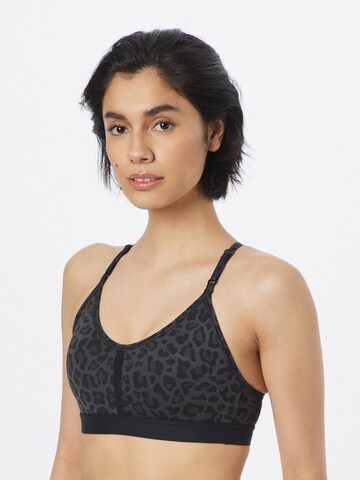 NIKE - Bustier Sujetador deportivo en negro: frente