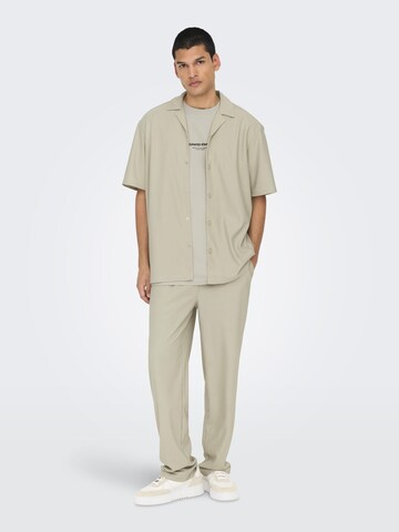 Only & Sons - Ajuste regular Camisa 'ONSKari' en gris