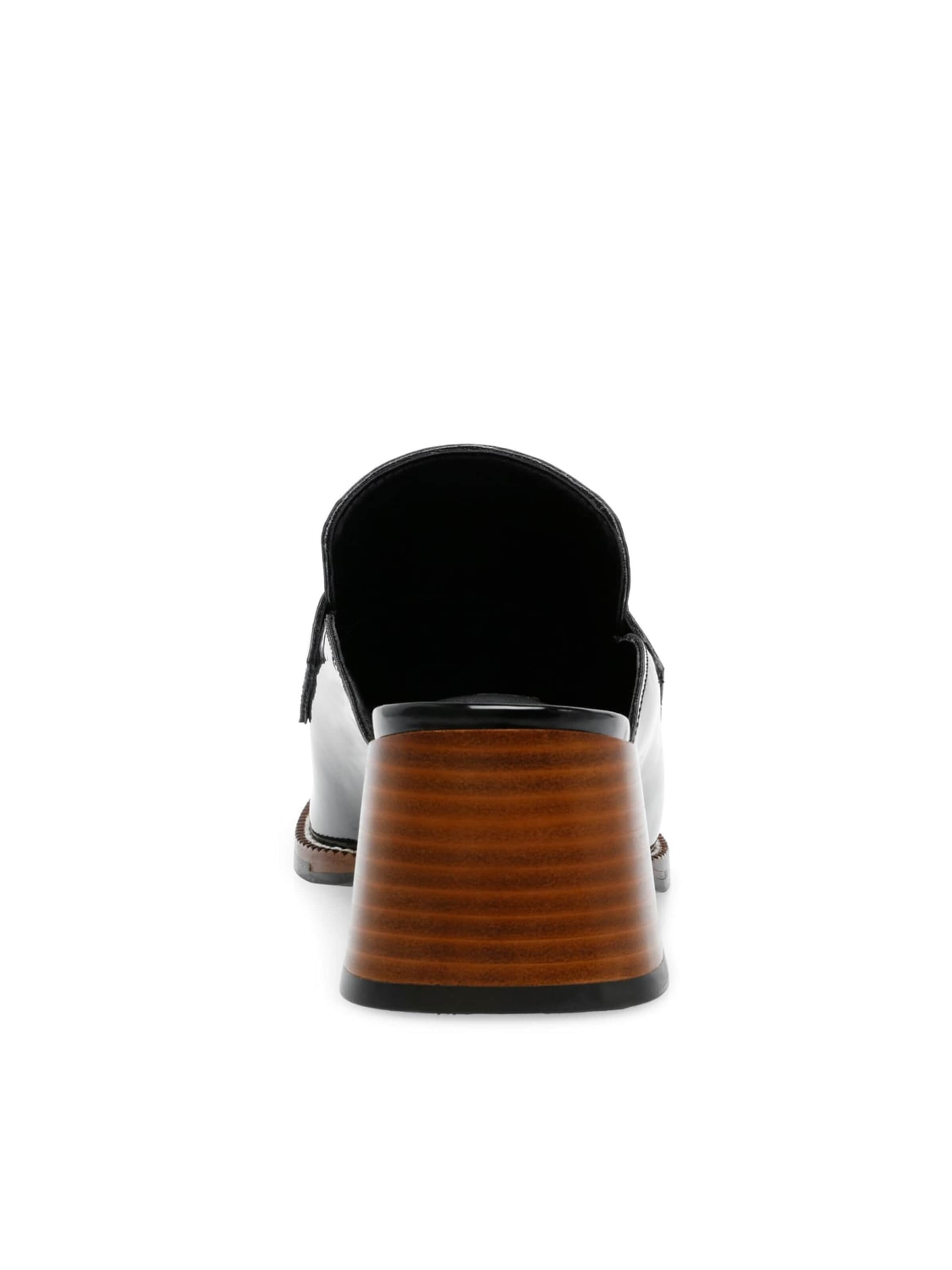 STEVE MADDEN Klapki 'LORIE BLACK' w kolorze czarny