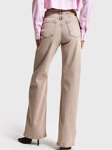 IT'S BASIC Regular Jeans 'Straight Mid Rise Jeans' in Grijs