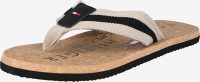 TOMMY HILFIGER Japanke u bež / tamno plava / crvena / crna / bijela, Pregled proizvoda