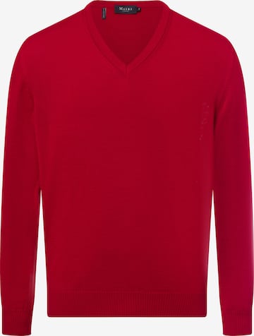 Pull-over MAERZ Muenchen en rouge : devant