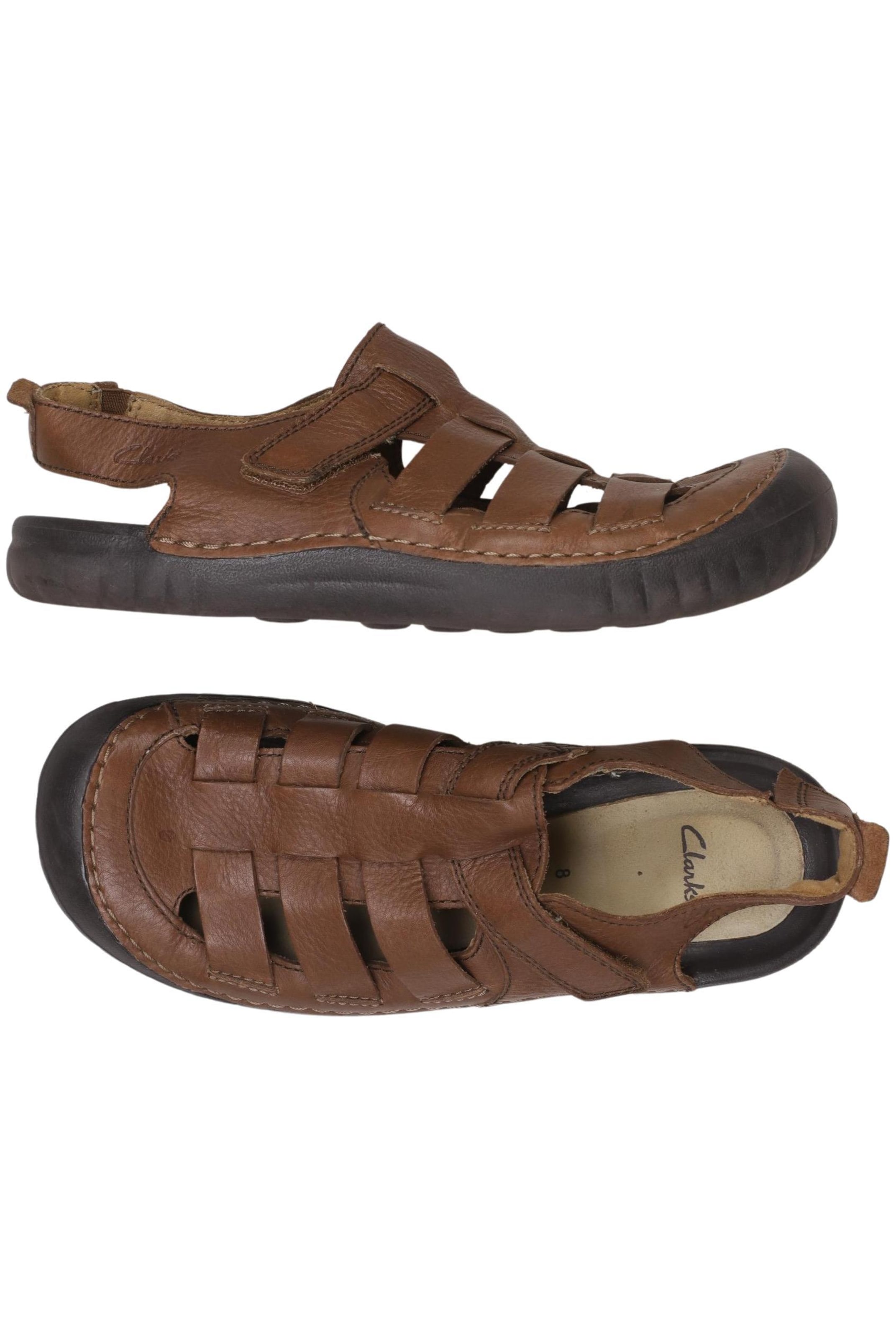 CLARKS Sandals & Slippers in 42 in Brown: front