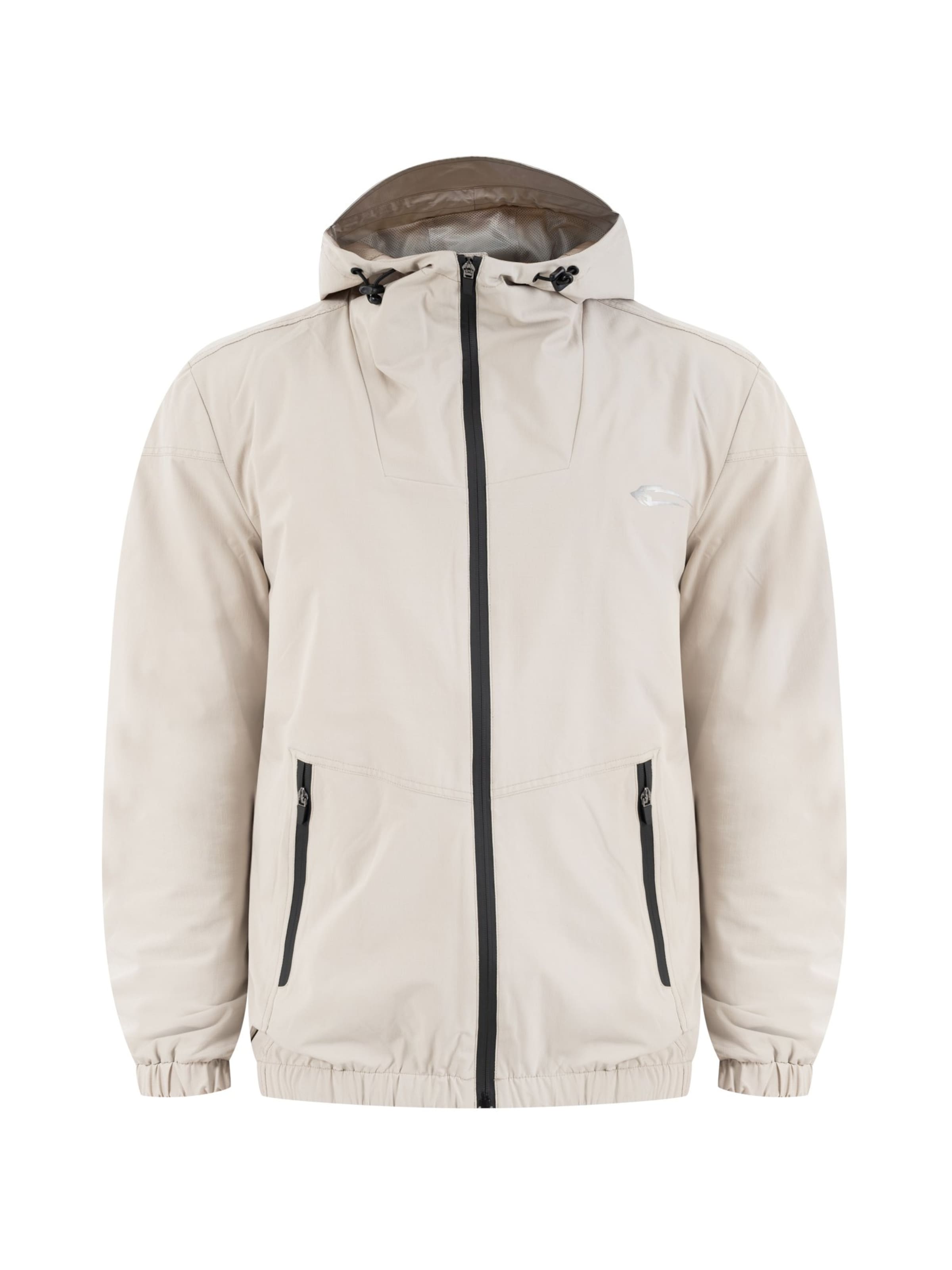Veste mi-saison ' Lorenzo ' Smilodox en blanc : devant