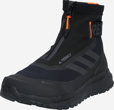 ADIDAS TERREX Boots 'Free Hiker' in de kleur Antraciet / Oranje / Zwart, Productweergave
