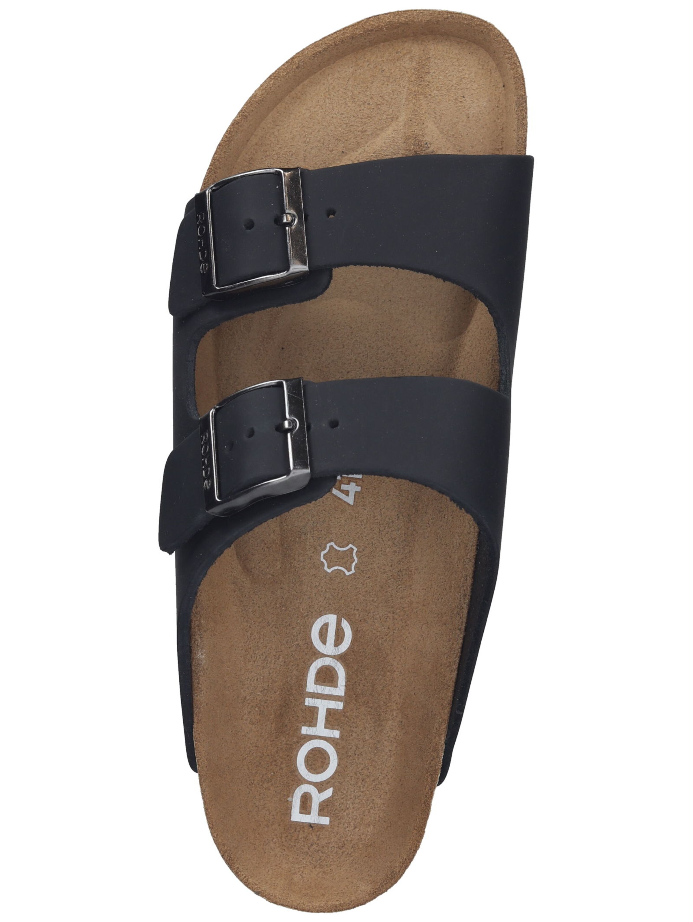 ROHDE Pantolette in Schwarz