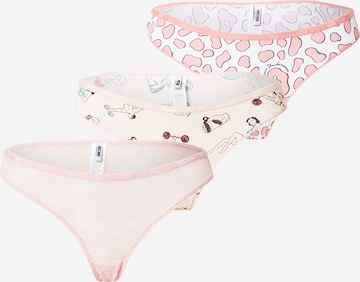 Moschino Underwear Panty in Pink: front