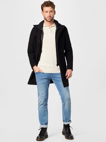 Coupe regular Manteau mi-saison 'Harvey' Matinique en noir