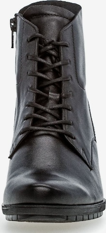 GABOR Lace-Up Ankle Boots in Black