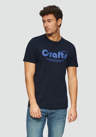 T-Shirt s.Oliver en bleu : devant