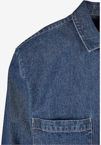 Urban Classics Comfort fit Overhemd in Blauw