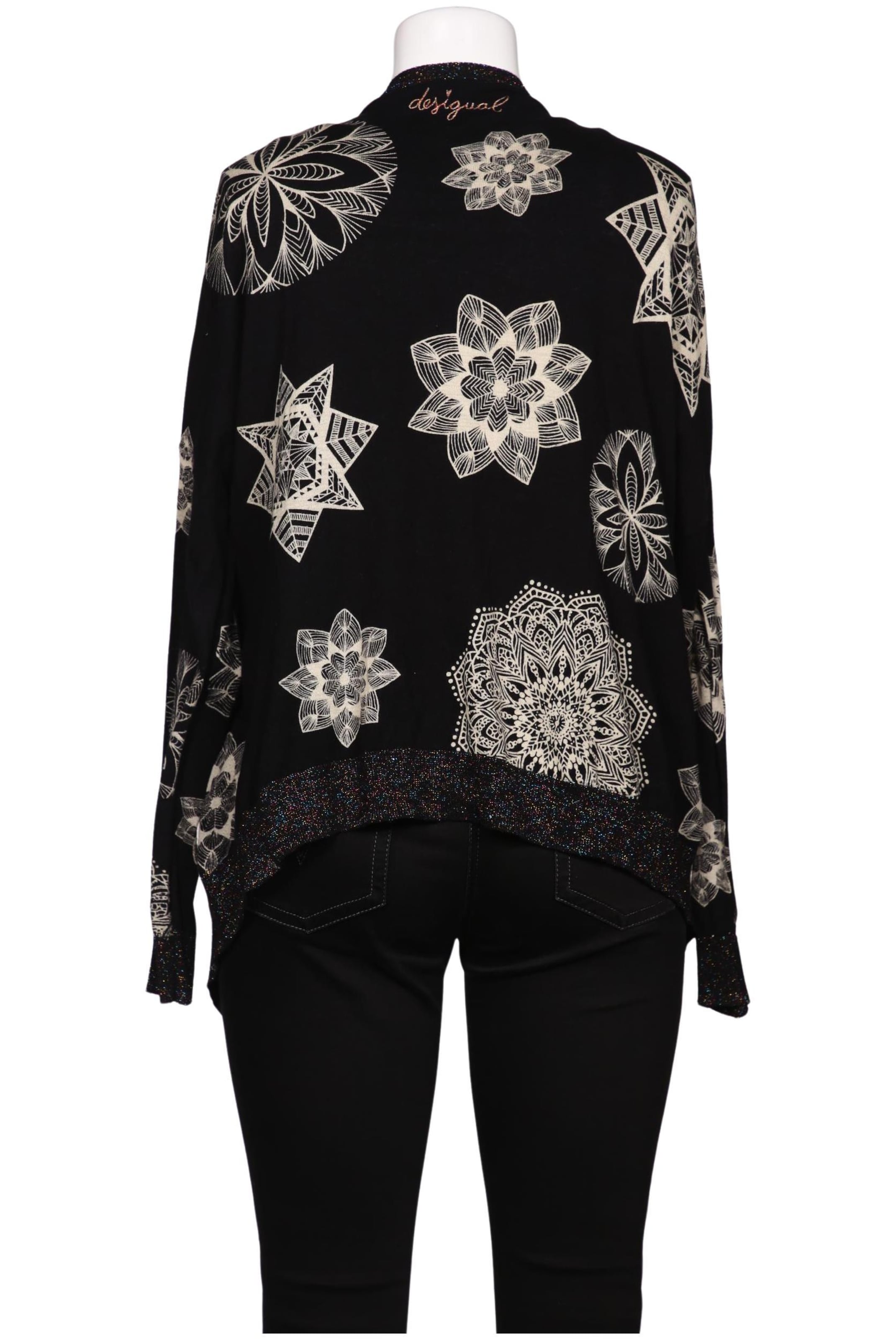 Desigual Strickjacke XL in Schwarz