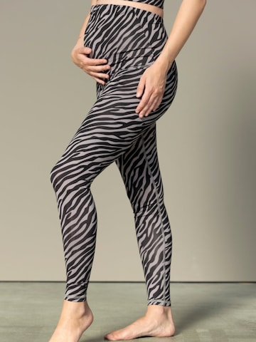 Skinny Leggings 'Maternity' di Hey Honey in grigio: frontale