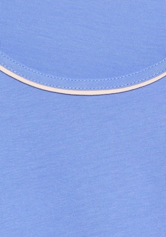 LASCANA Koszulka do spania w kolorze niebieski