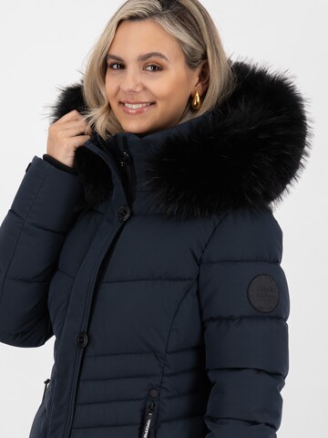 Alife and Kickin Winter coat 'AmaliaAK' in Blue