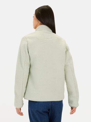 CAMEL ACTIVE Fleecejacke mit Stehkragen in Grün