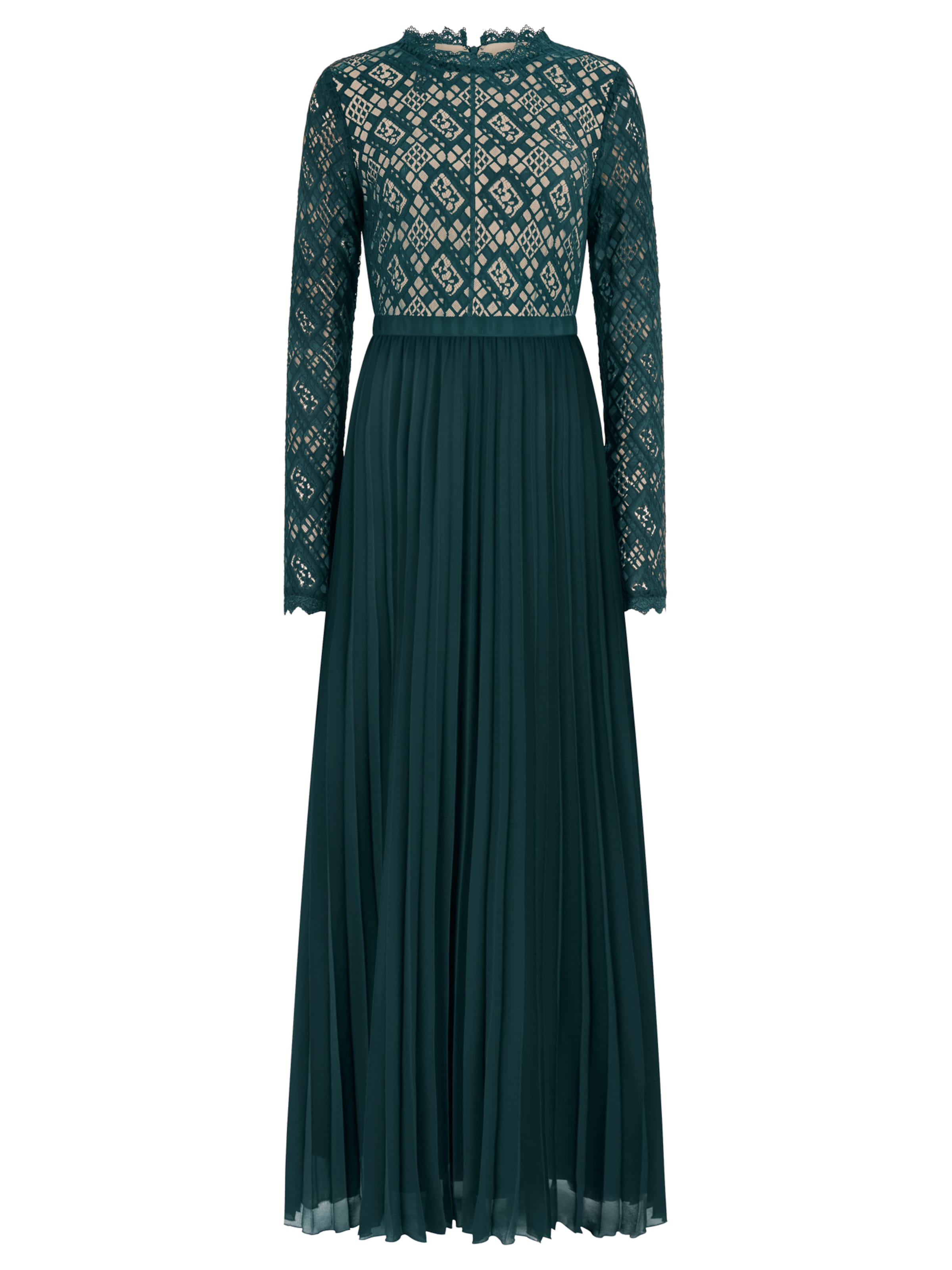 APART Evening Dress in Nude / Emerald, Item view