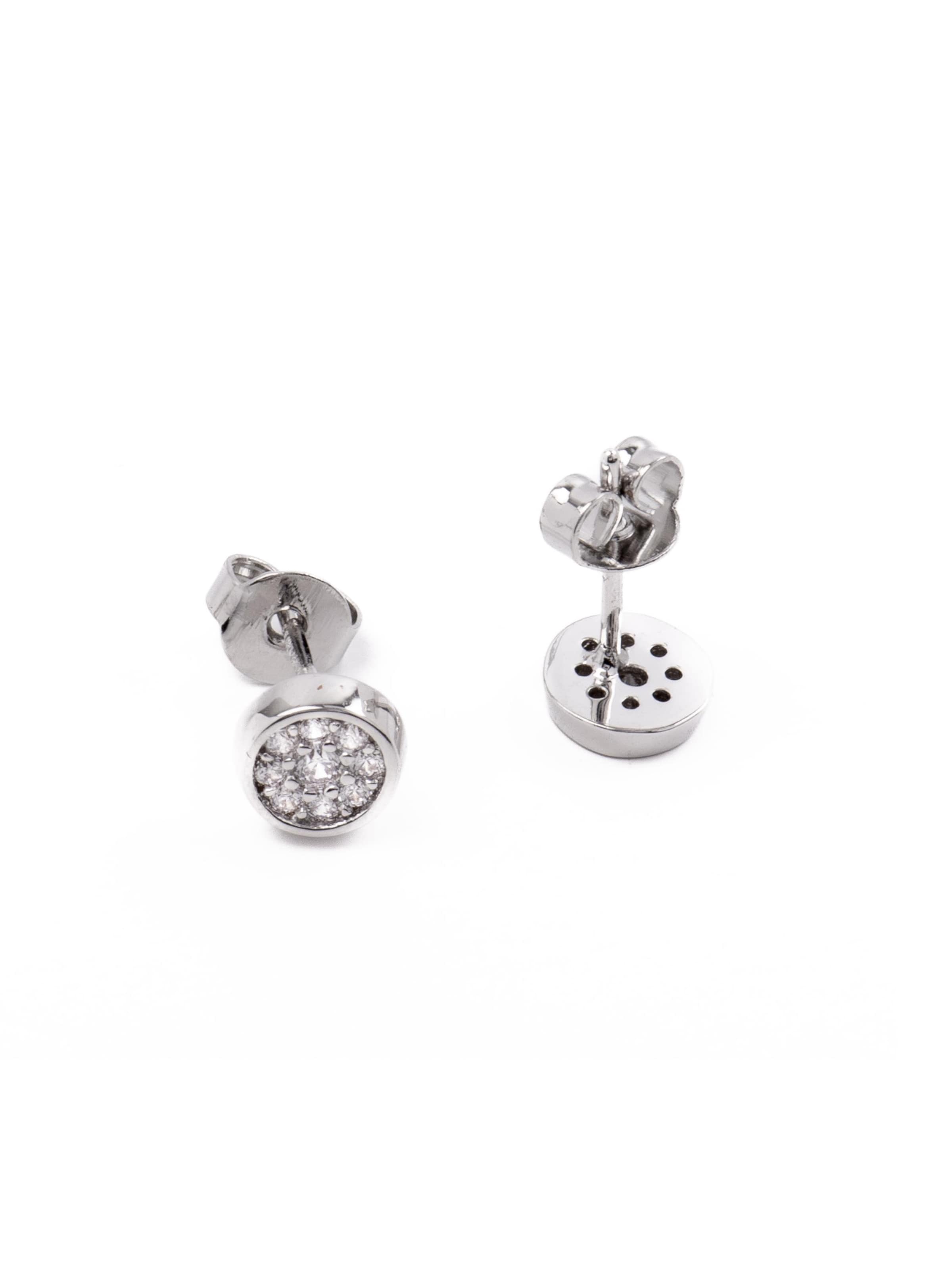 Luxenter Earrings 'Zasul' in White