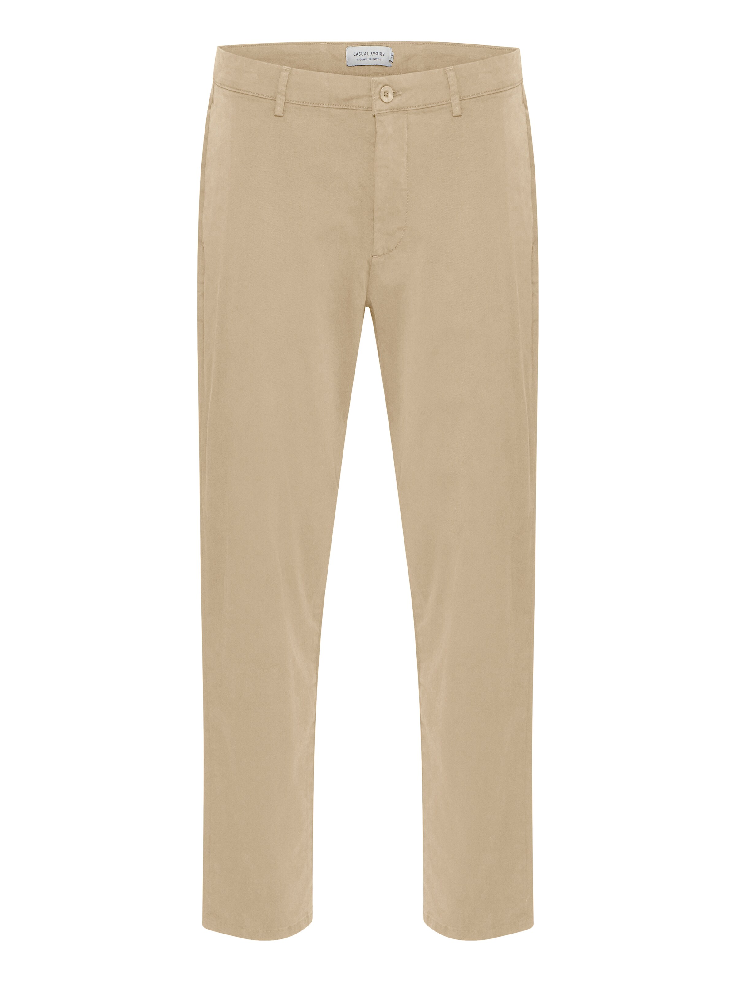 Casual Friday Loosefit Hose 'CFPepe' in Braun: Vorderseite