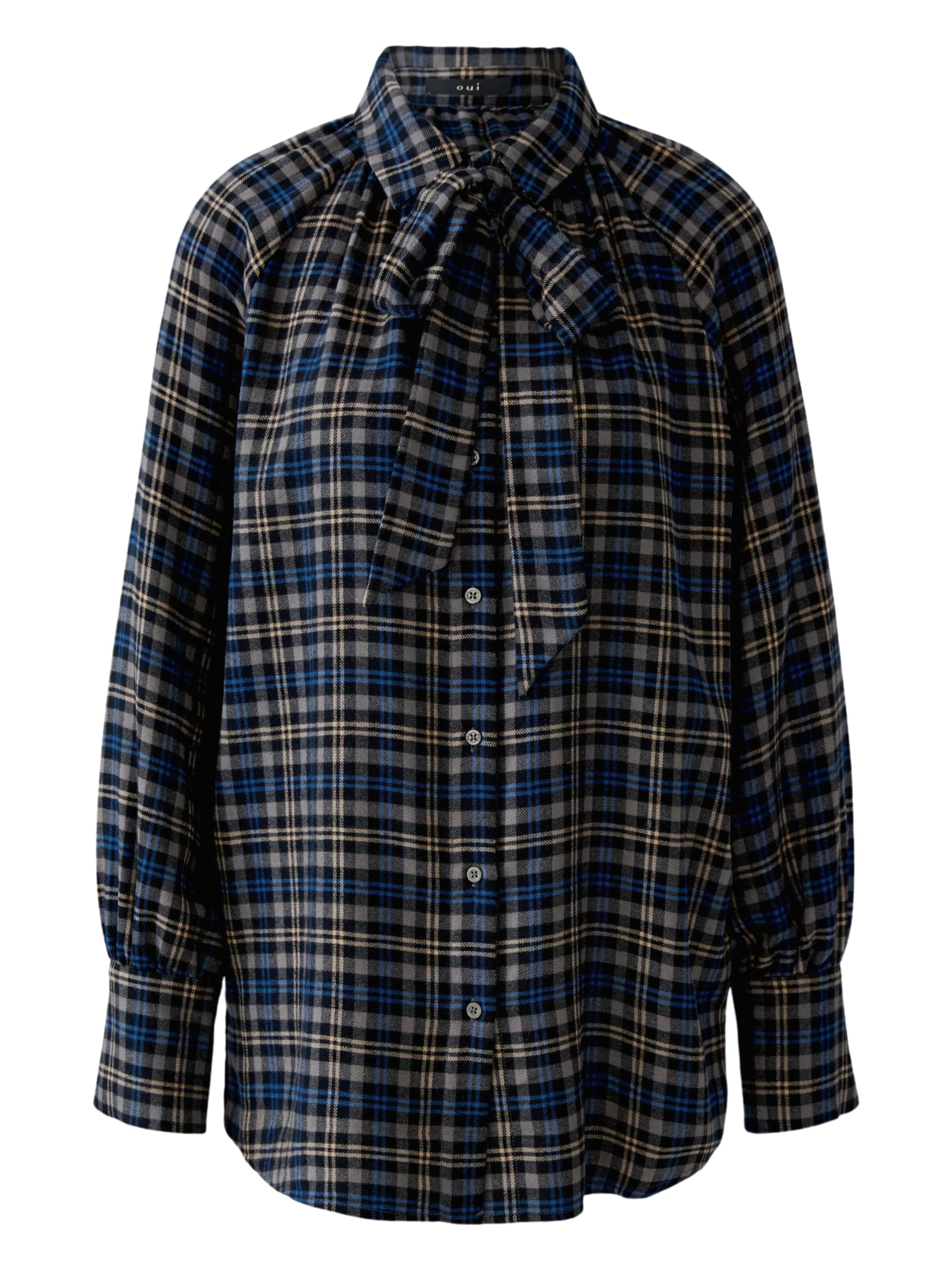 OUI Blouse in Blue: front