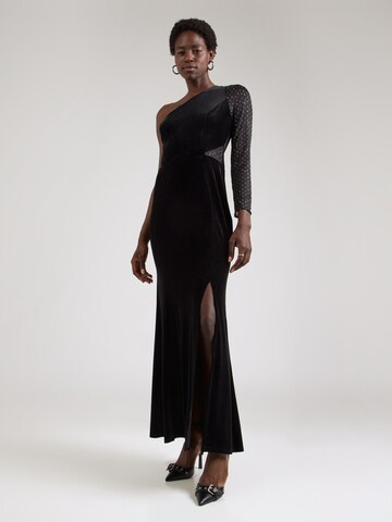 Lipsy Společenské šaty – černá: přední strana