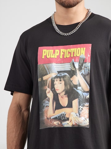 JACK & JONES Koszulka 'JORPULP FICTION' w kolorze czarny