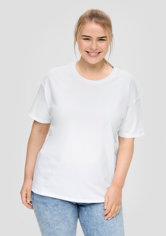 QS Shirt in Wit: voorkant
