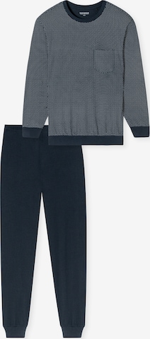 Pyjama long SCHIESSER en bleu : devant
