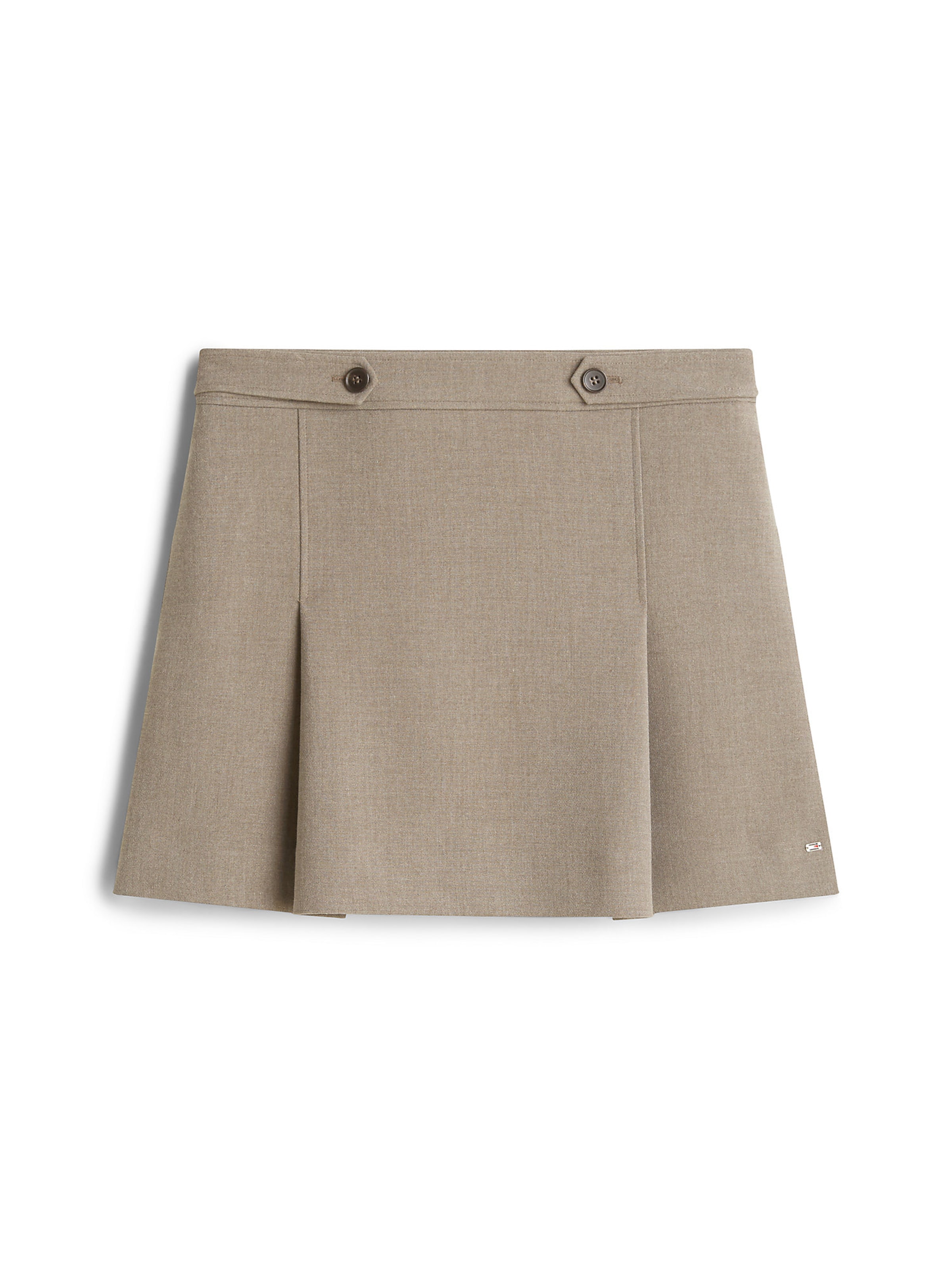 Jupe TOMMY HILFIGER en beige : devant